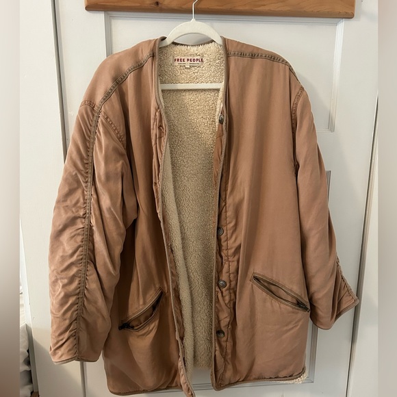 Free people Sherpa lined jacket - Picture 1 of 4